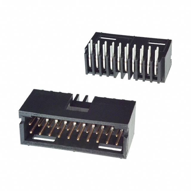102570-8 TE Connectivity AMP Connectors  Embases à broches mâles